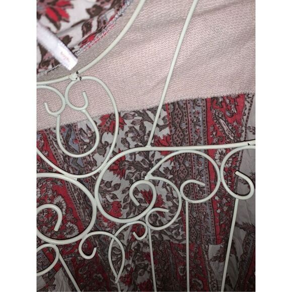 Nice FREE PEOPLE MIXED MEDIA TOP size small Good Condition - Picture 4 of 6